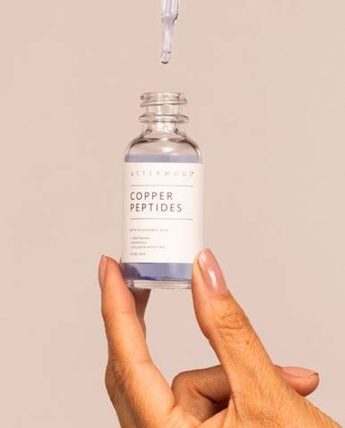 Copper Peptides Serum (GHK-Cu) - 0.10% Pure Formula | Asterwood Copper Peptides Serum (GHK-Cu) - 0.10% Pure Formula | Asterwood
