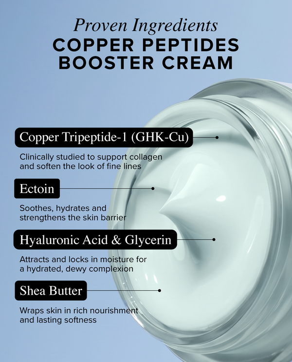 Copper Peptides Booster Cream | GHK-Cu Firming Moisturizer