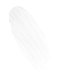 Macro swatch of the lightweight white Hyaluronic Acid Eye Serum streak on white background.